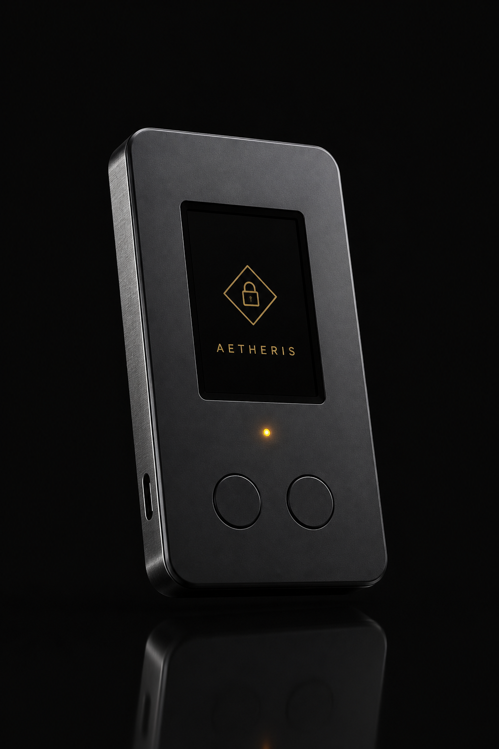 Aetheris hardware cold storage wallet